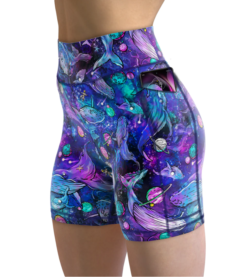 Spacefish Army Women's Shorts